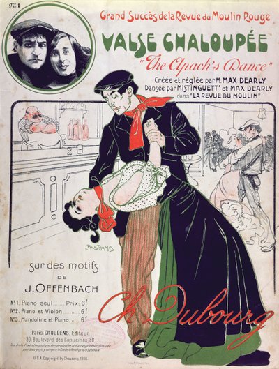 Front cover illustration of the music score for 